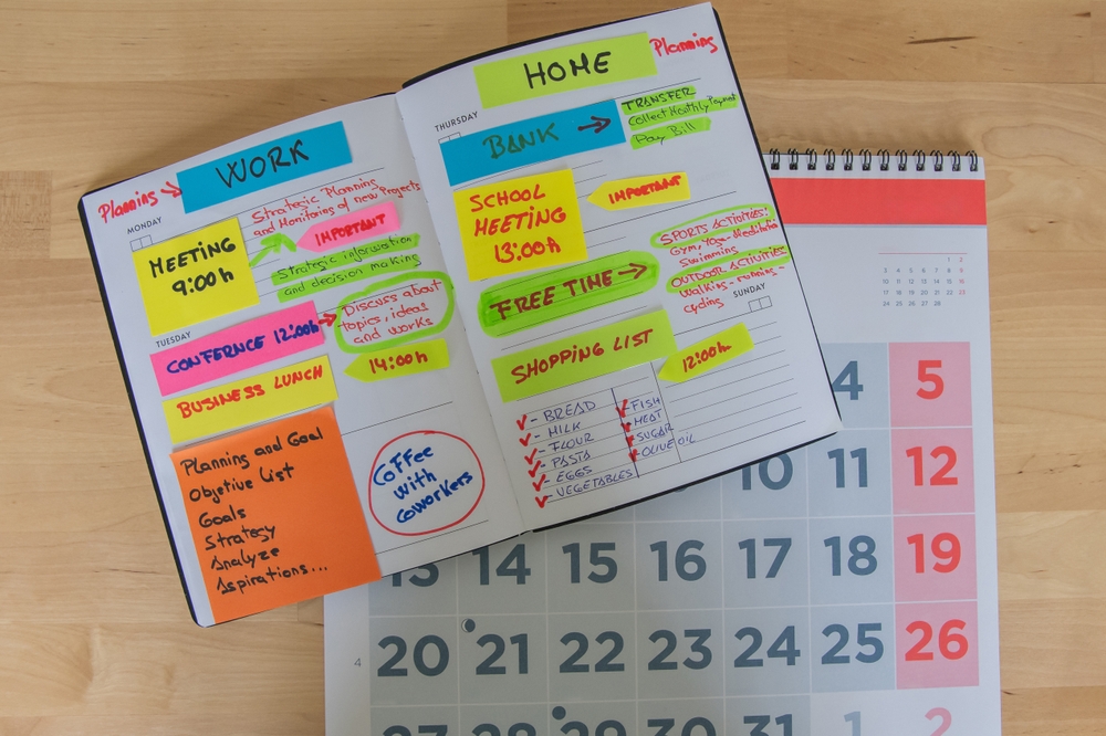 calendario visivo